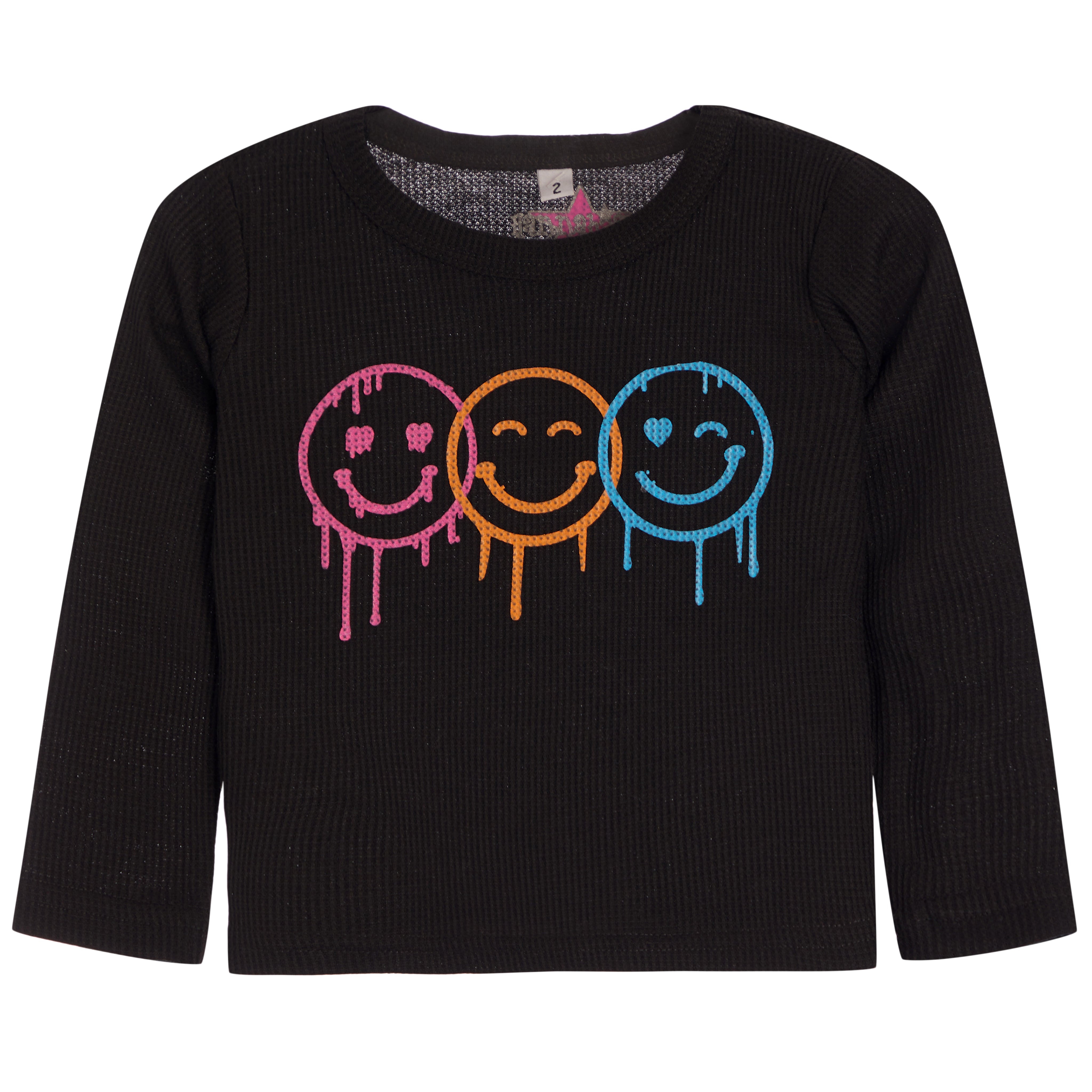 Drippy Triple Smiles Long Sleeve Thermal - Denny's
