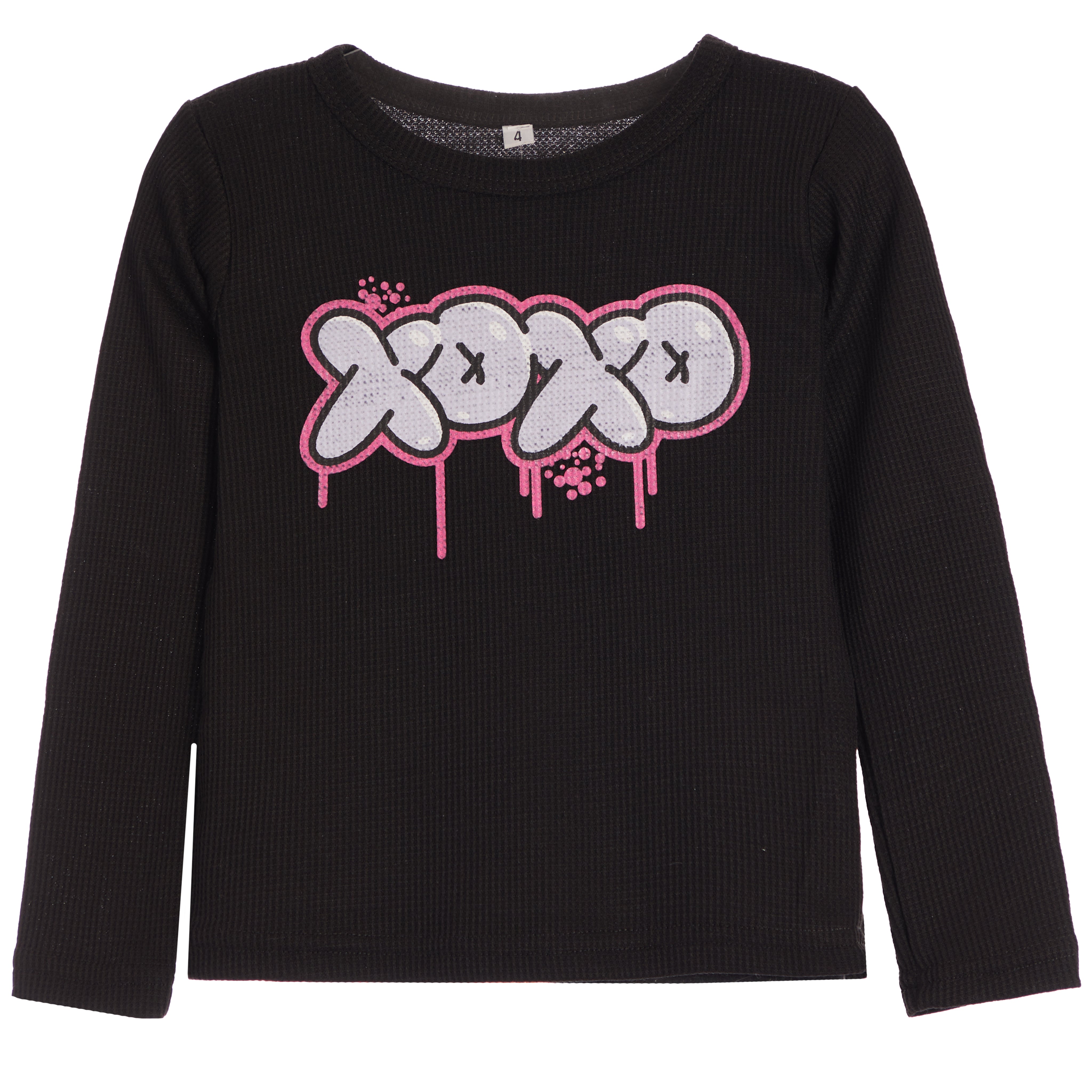 Drippy Bubble XOXO Long Sleeve Thermal - Denny's