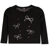 Thermal With Allover Metallice Heart And Bows - Denny's