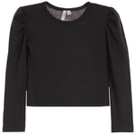 Puff Sleeve Thermal Top - Denny's