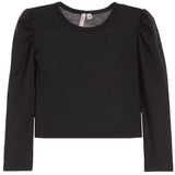 Puff Sleeve Thermal Top - Denny's