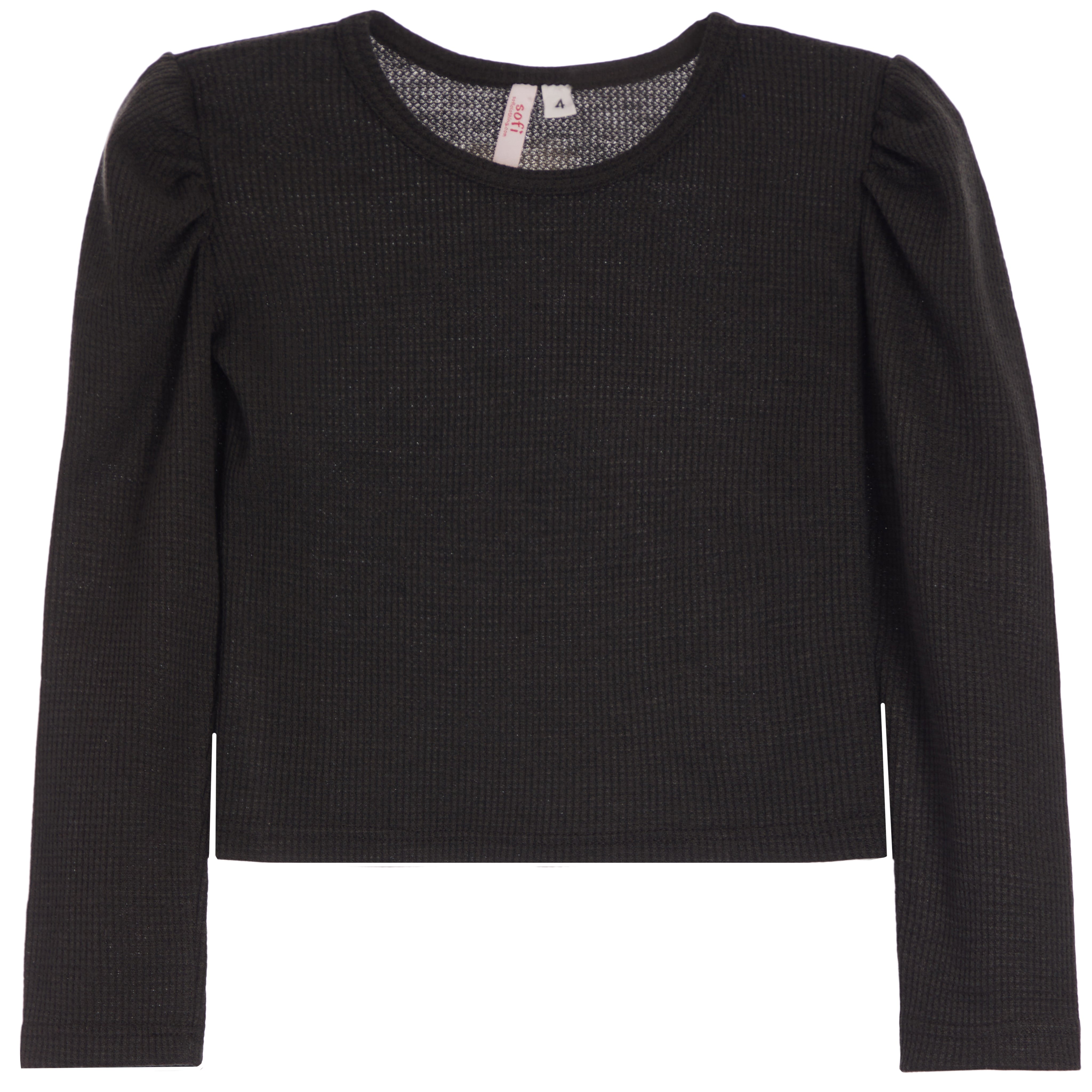 Puff Sleeve Long Sleeve Thermal - Denny's
