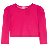 Puff Sleeve Thermal Top - Denny's
