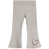Heart Bow Thermal Flare Pant - Denny's