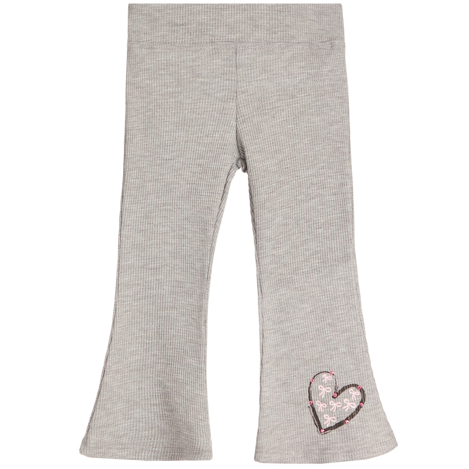 Heart Bow Thermal Flare Pant - Denny's