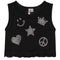 Stone Icons Ruffle Tank - Denny's