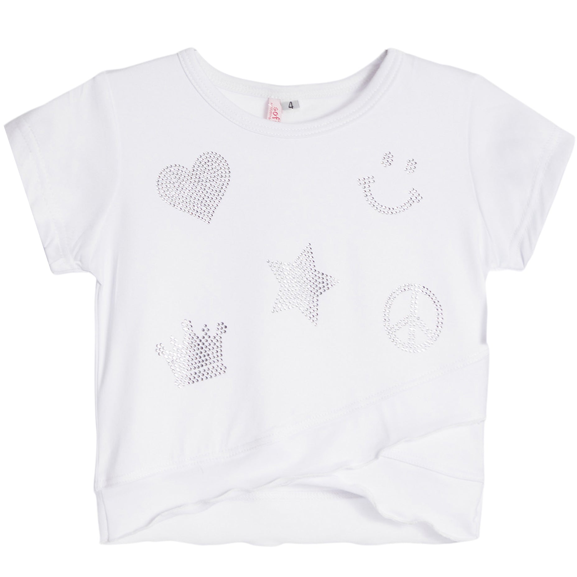 Stone Icons Criss Cross Tee - Denny's
