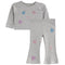 2pc Multi Heart Thermal Flare Pant Set - Denny's