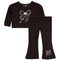 2pc Chenille Heart Bow Thermal Set - Denny's