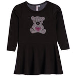 Bear Long Sleeve Dress - Denny's