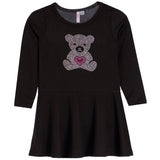 Bear Long Sleeve Dress - Denny's