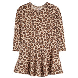 Long Sleeve Cheetah Dress - Denny's