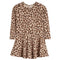 Long Sleeve Cheetah Dress - Denny's