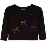 Stone Bows Long Sleeve Shirt - Denny's
