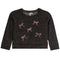 Stone Bow Cashmere Raglan Sweatshirt - Denny's