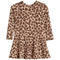 Long Sleeve Cheetah Dress - Denny's