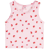 Strawberry Pointelle Tank