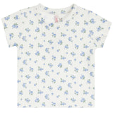 Blue Floral Tee