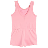 Pink Rhinestone Bows Romper