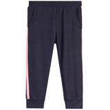 Pink Stripes Denim Jogger