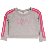 Love Pink Stripe Sweatshirt