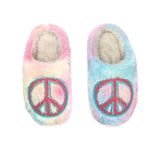 Kids Rainbow Peace Slippers - Denny's