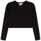 Notch Neck Long Sleeve Rib Top - Denny's