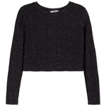 Hacci Long Sleeve Crop Top - Denny's