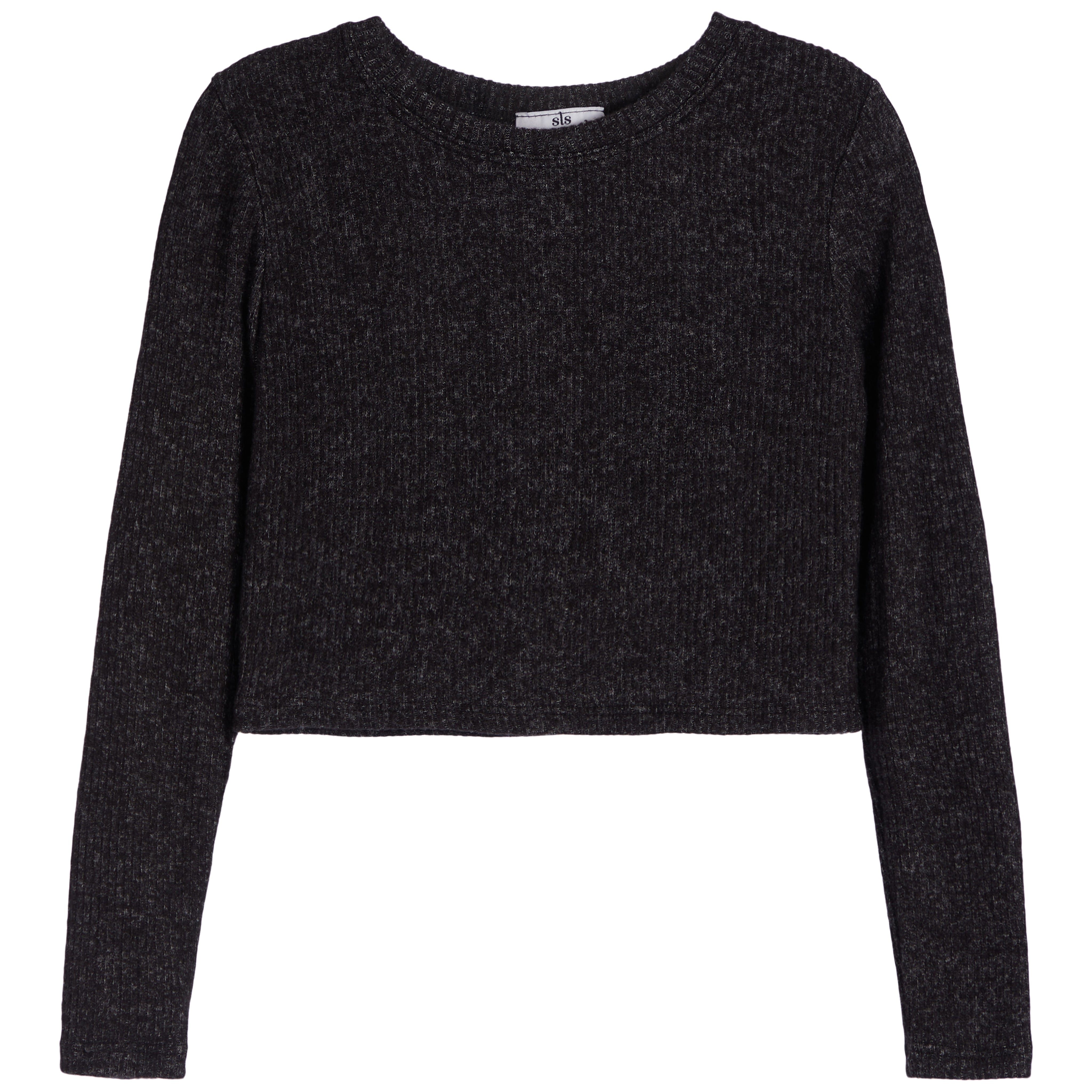 Hacci Long Sleeve Crop Top - Denny's