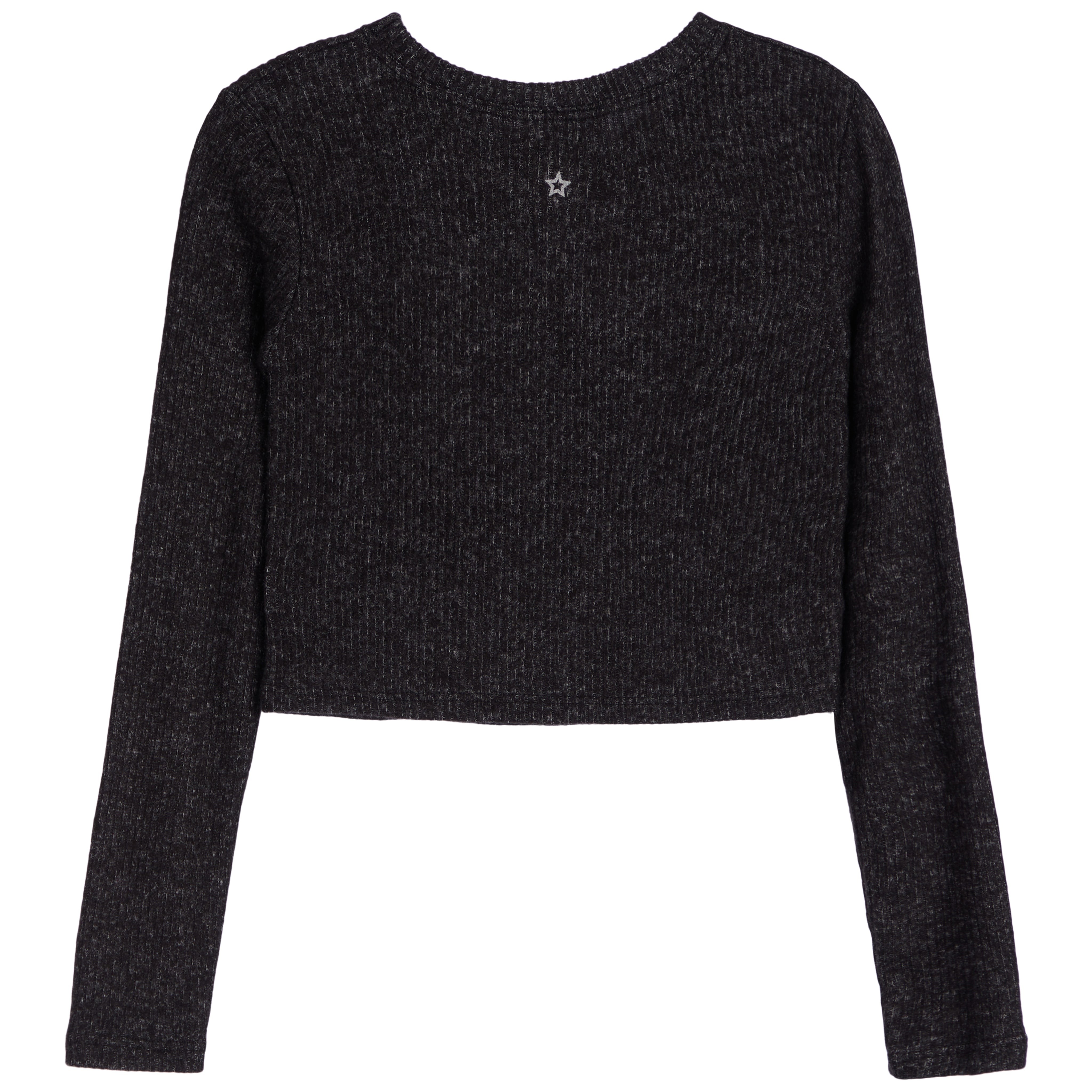 Hacci Long Sleeve Crop Top - Denny's