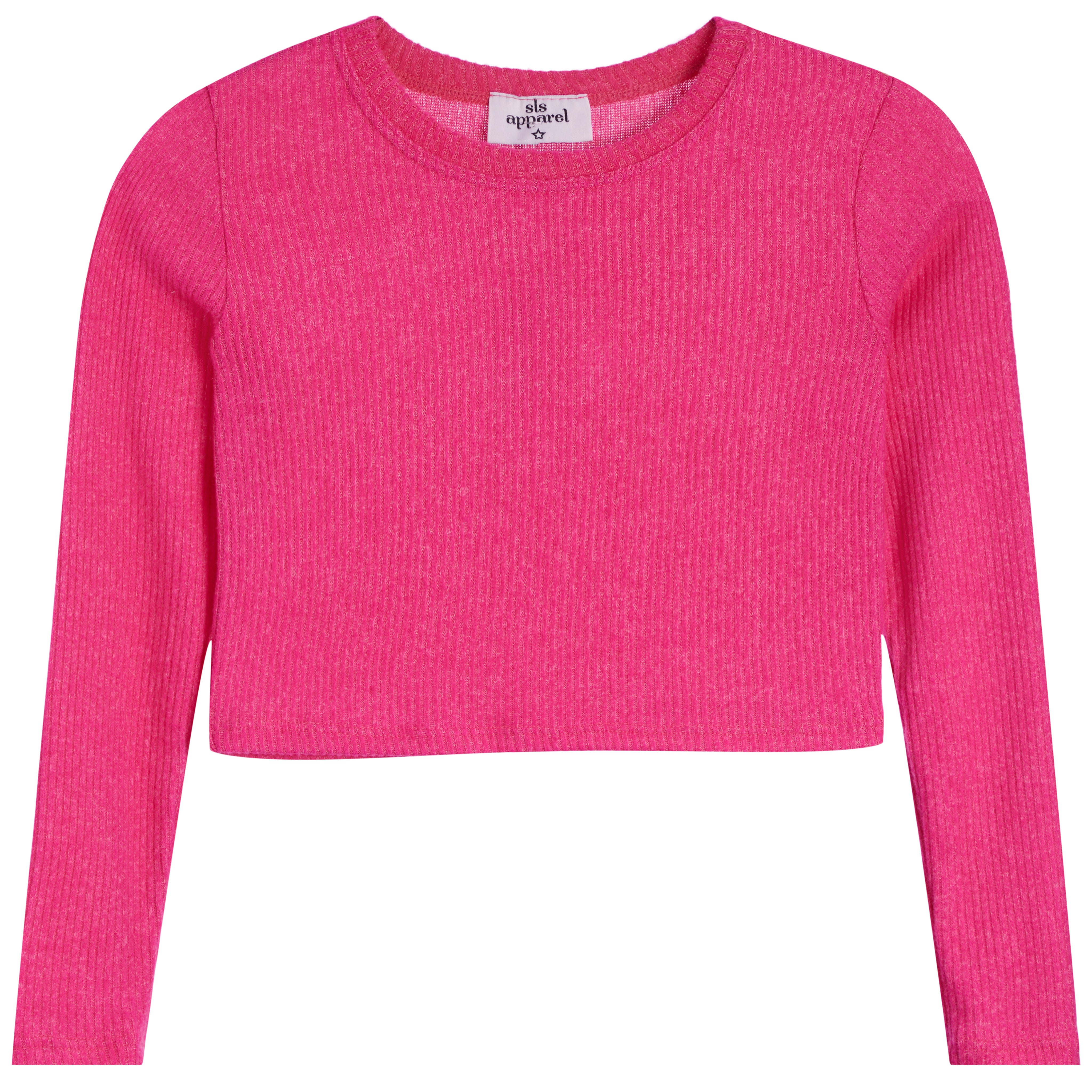 Hacci Long Sleeve Crop Top - Denny's