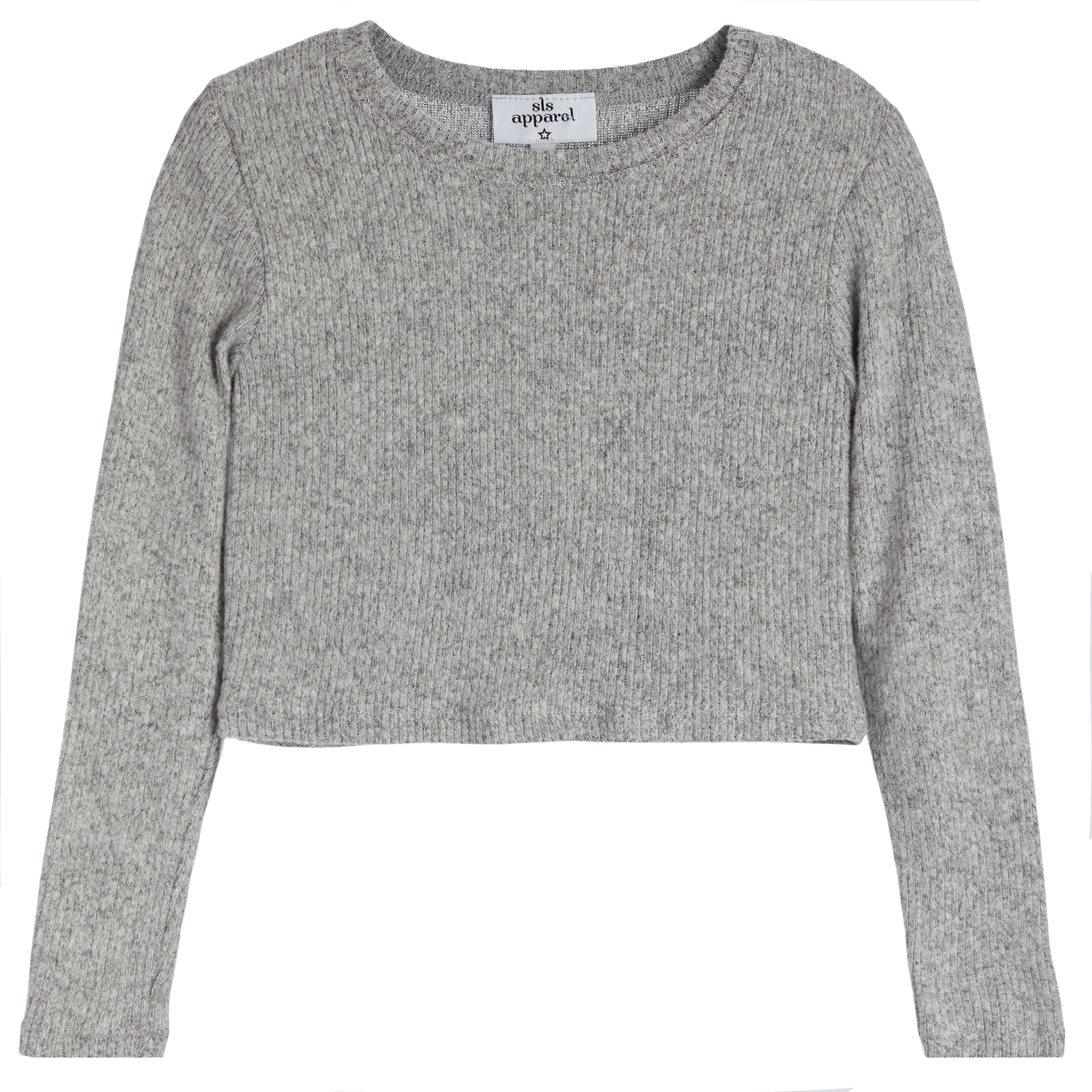 Hacci Long Sleeve Crop Top - Denny's