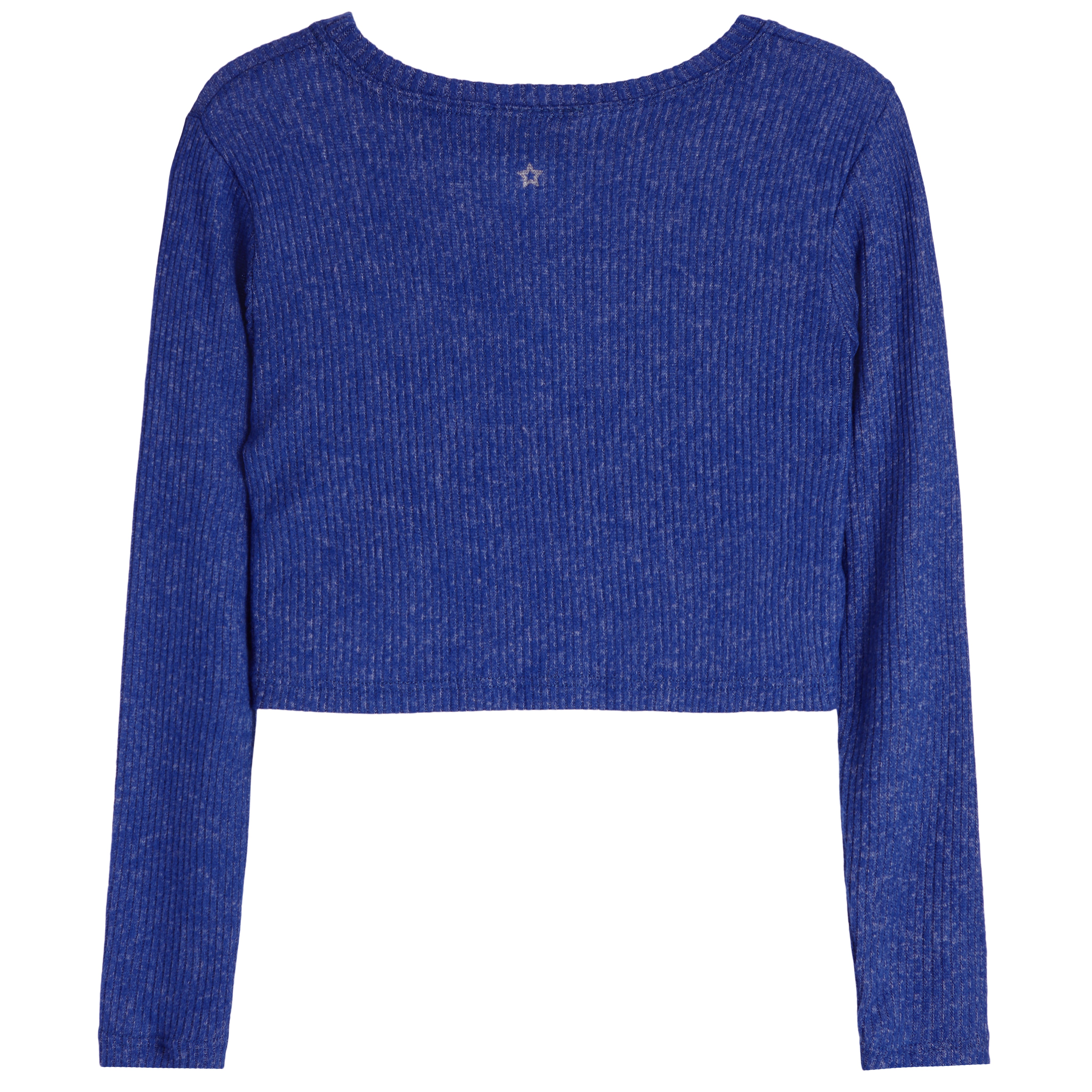 Hacci Long Sleeve Crop Top - Denny's