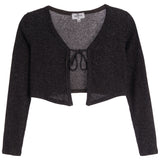 Hacci Rib Tie Front Cardigan - Denny's