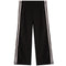 Thermal Wide Leg Pant With Silver Stripe
