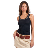 Lace Trim Cami - Denny's