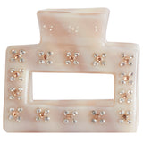 Cream Crystallized Clip - Denny's