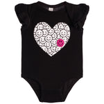 Smiley Heart Romper - Denny's