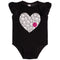 Smiley Heart Romper - Denny's