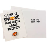 Camp is S`more Fun Card With Charm