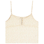 Floral Henley Tank - Denny's