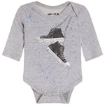 2pc Spray Sneaker Onesie Set - Denny's