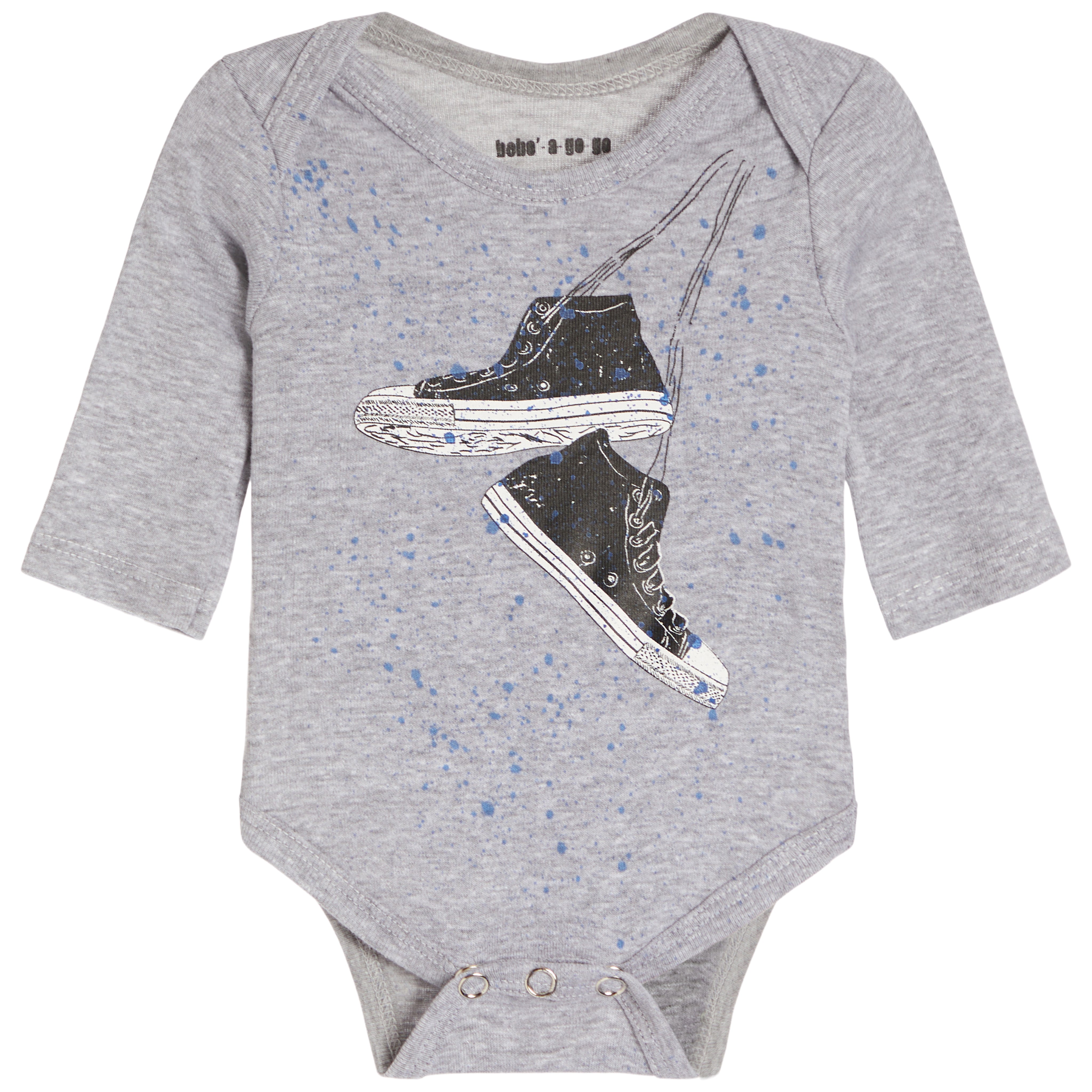 2pc Spray Sneaker Onesie Set - Denny's