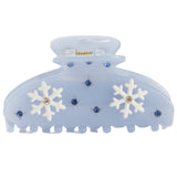 Snowflake and Crystal Claw Clip - Denny's