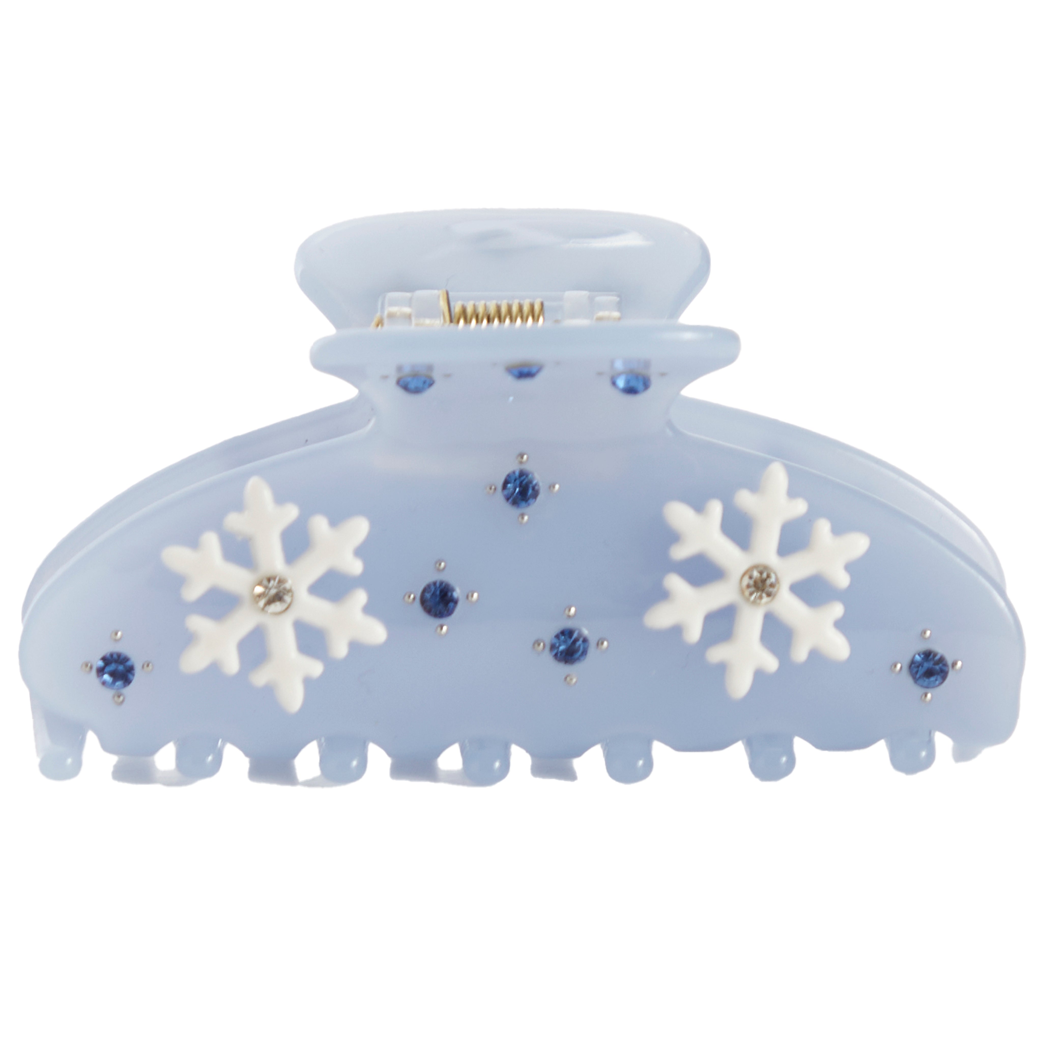Snowflake and Crystal Claw Clip - Denny's