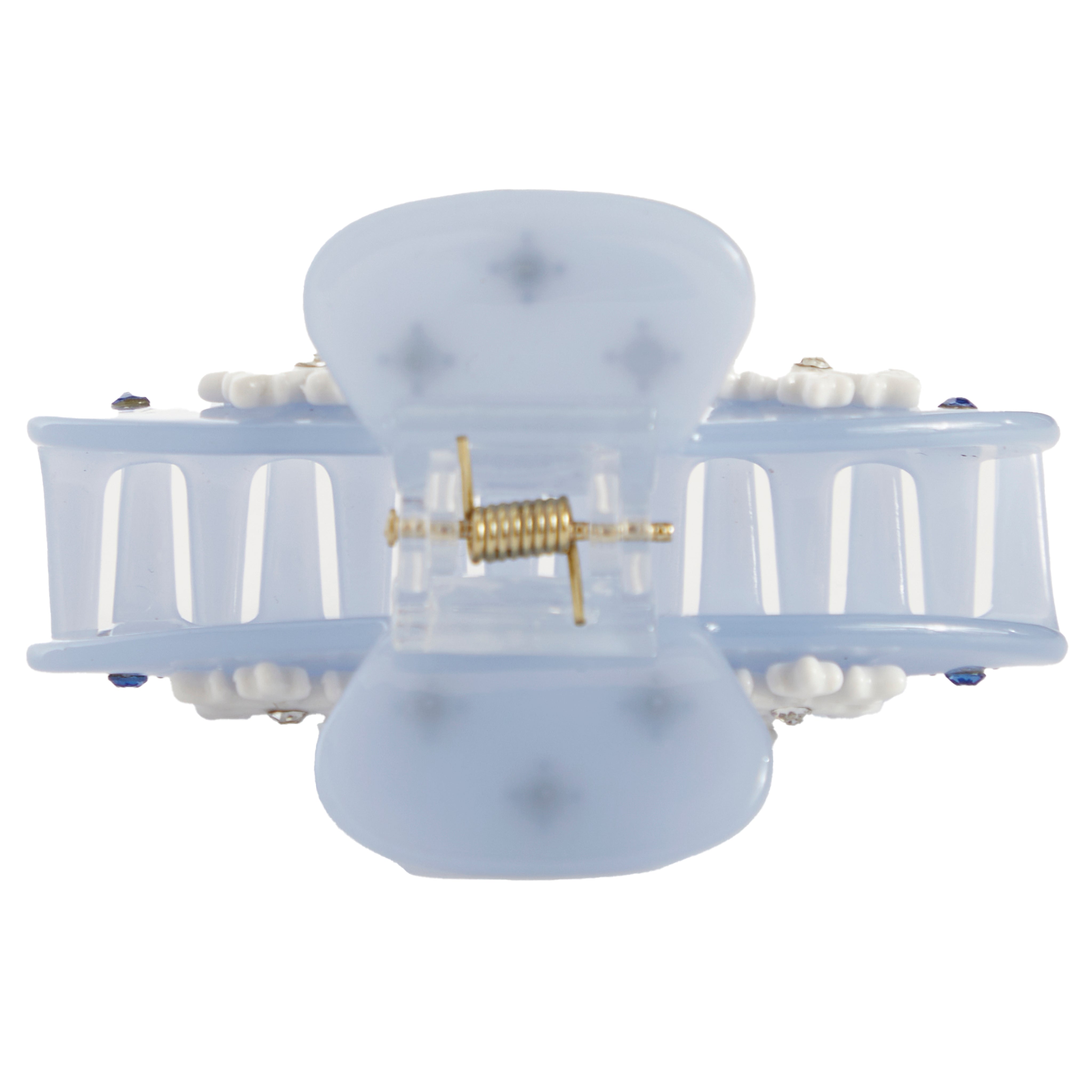 Snowflake and Crystal Claw Clip - Denny's