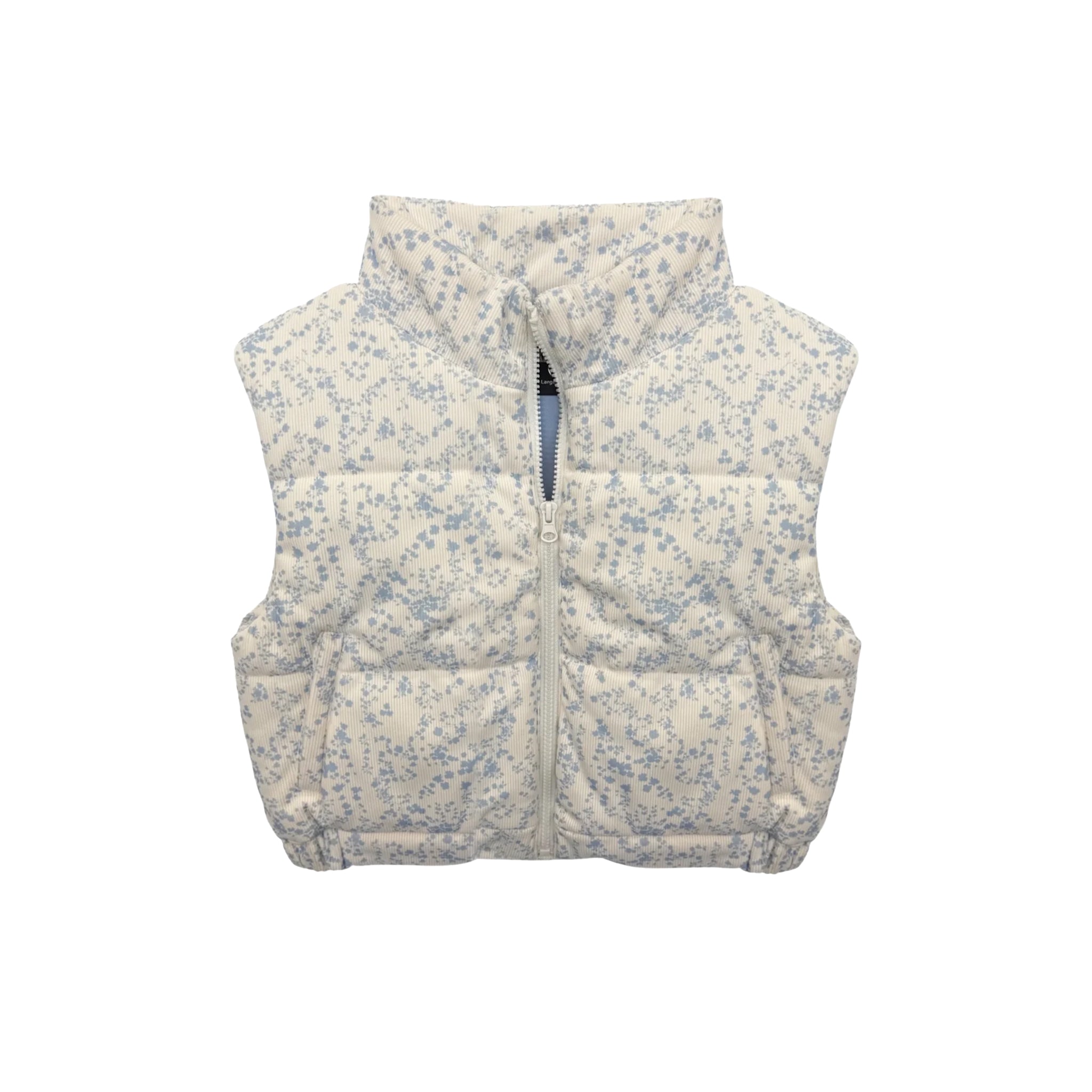 Snowy Floral Vest - Denny's