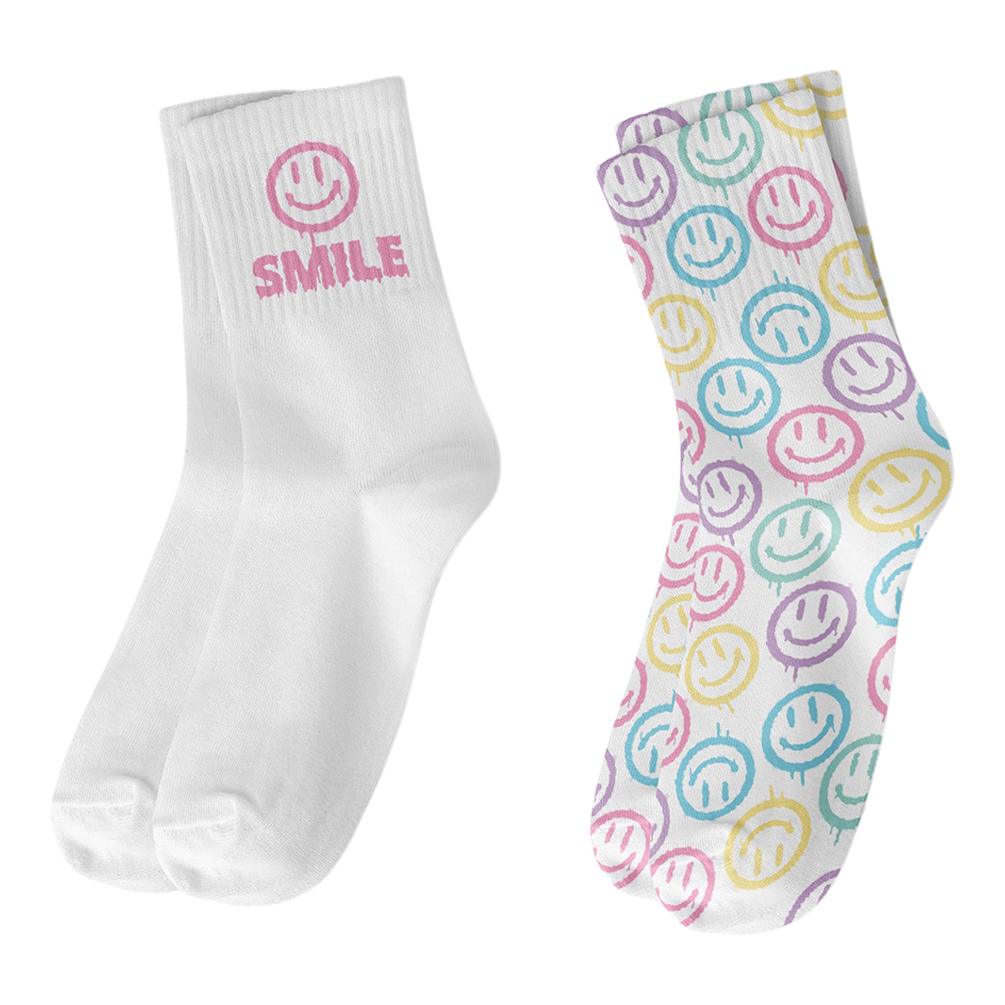 Smile 2pk Sock - Denny's