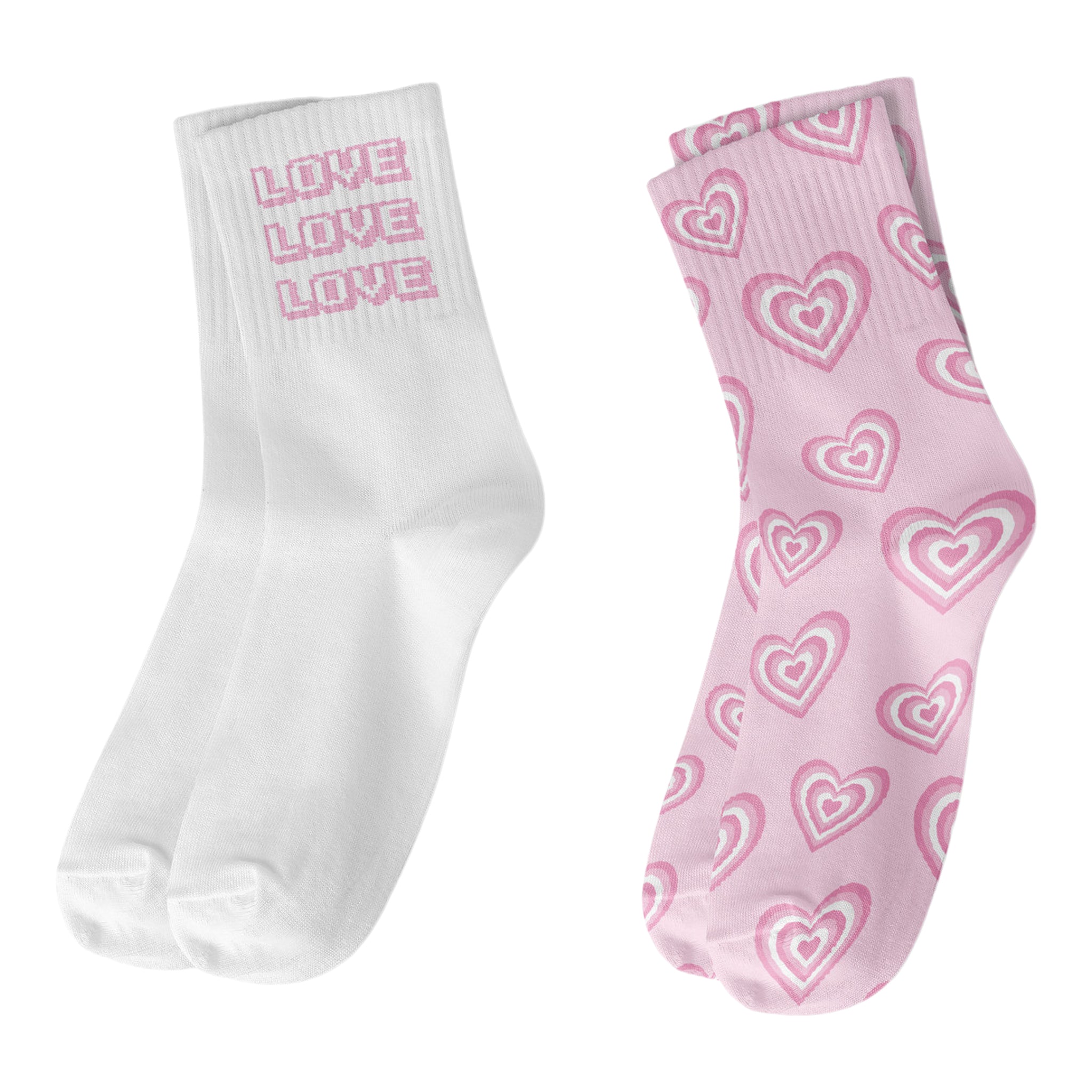 Love 2pk Sock - Denny's