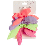 Eyecandy 4pk Scrunchies with Bow - Denny's
